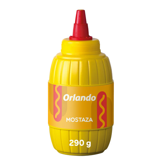 Mostaza barrilito Orlando 300g La Despensa