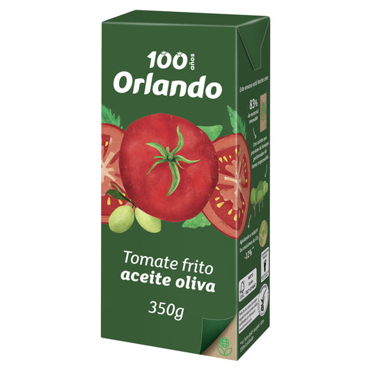Tomate frito aceite oliva brick Orlando 350g La Despensa
