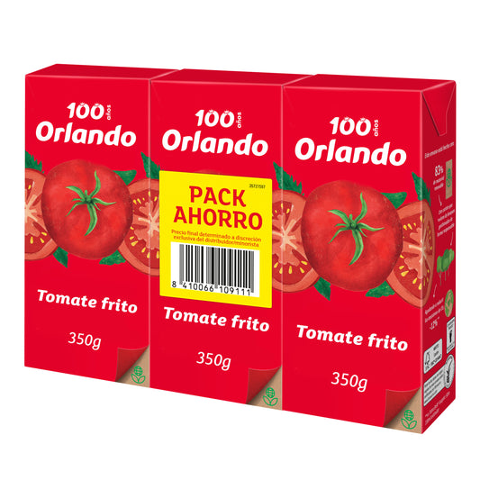Tomate frito  Orlando p3 350g/u La Despensa