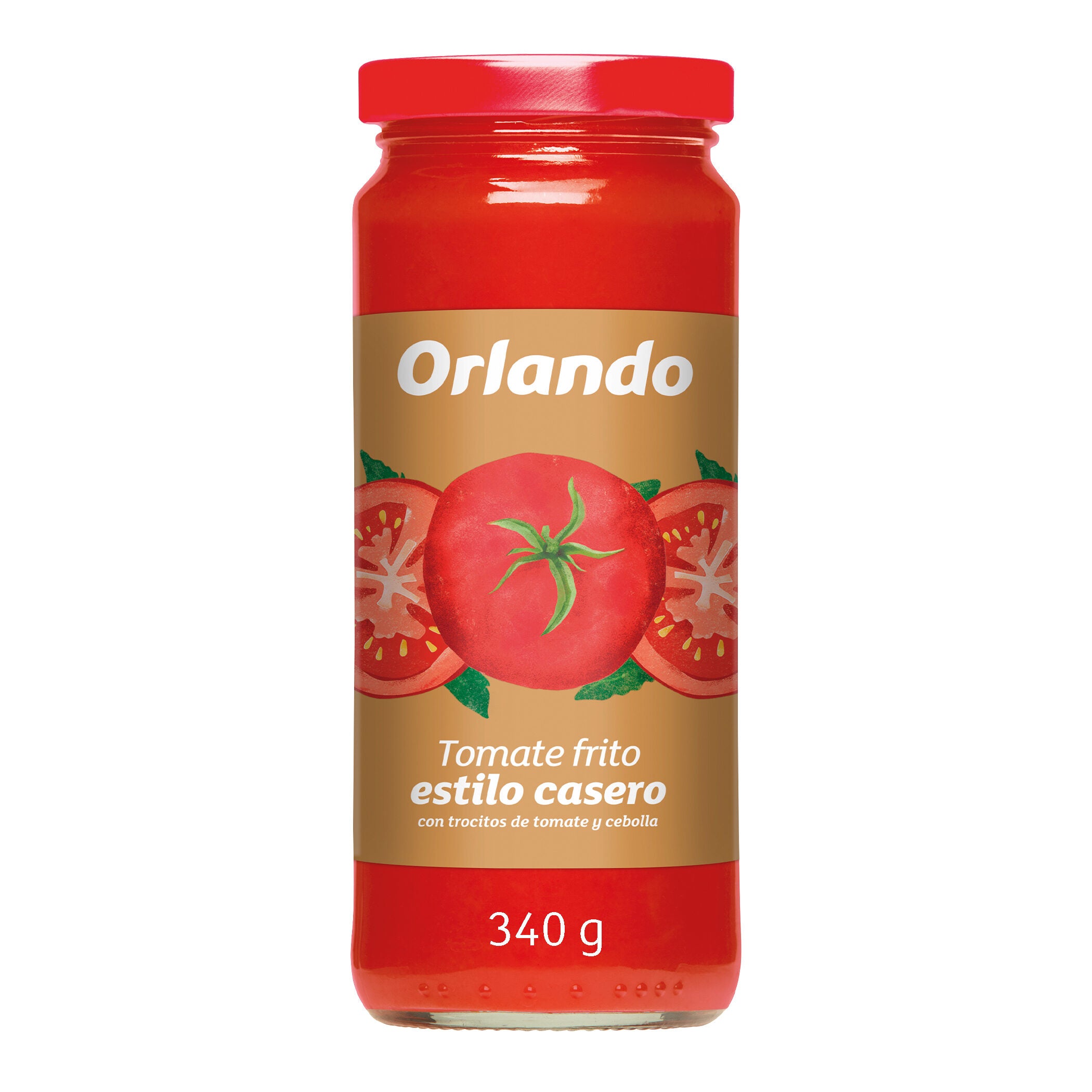 Tomate frito casero cristal Orlando 340g