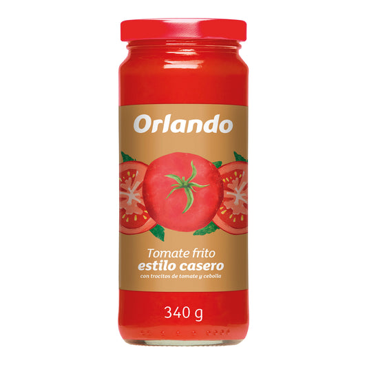 Tomate frito casero cristal Orlando 340g La Despensa
