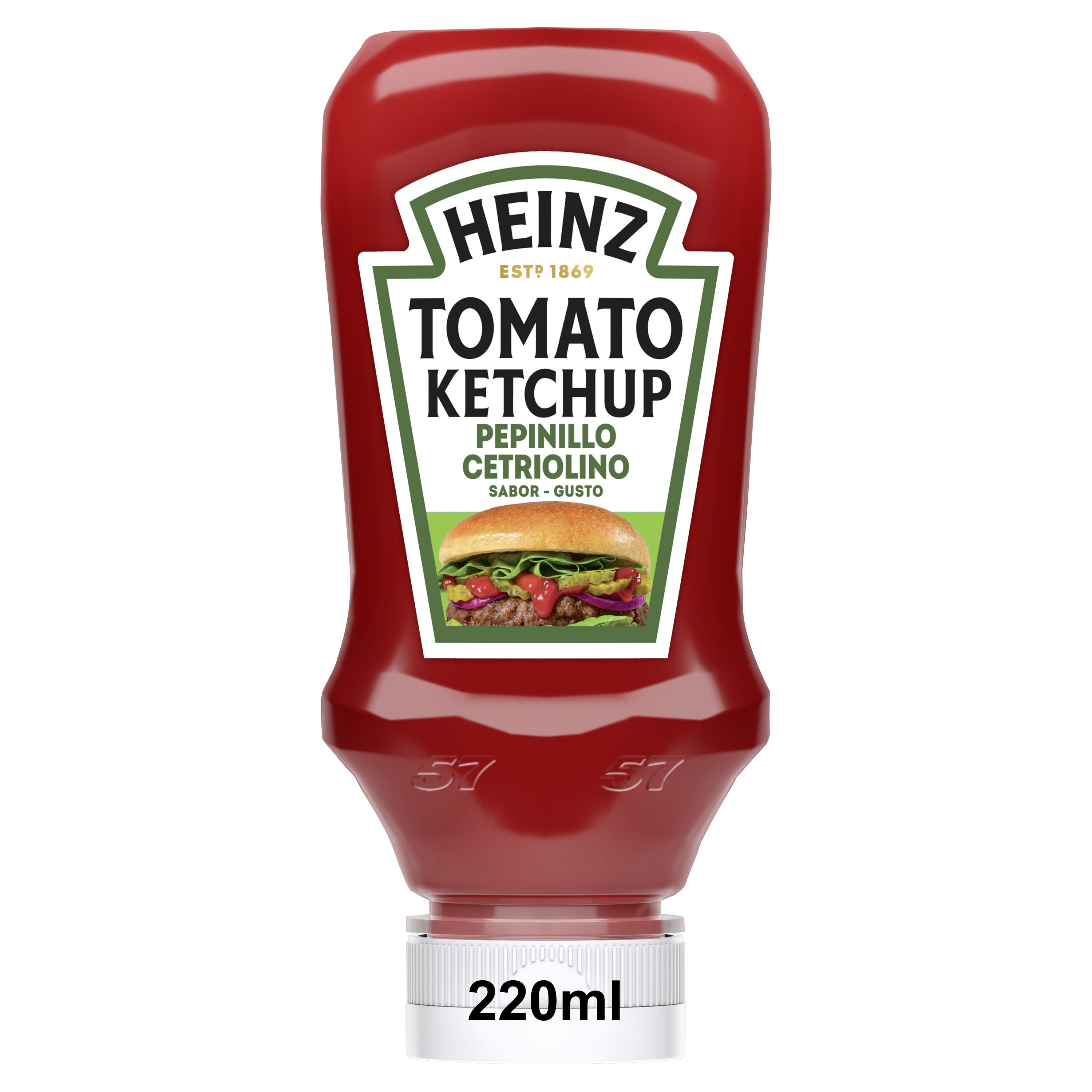 Ketchup con pepinillo Heinz 220ml