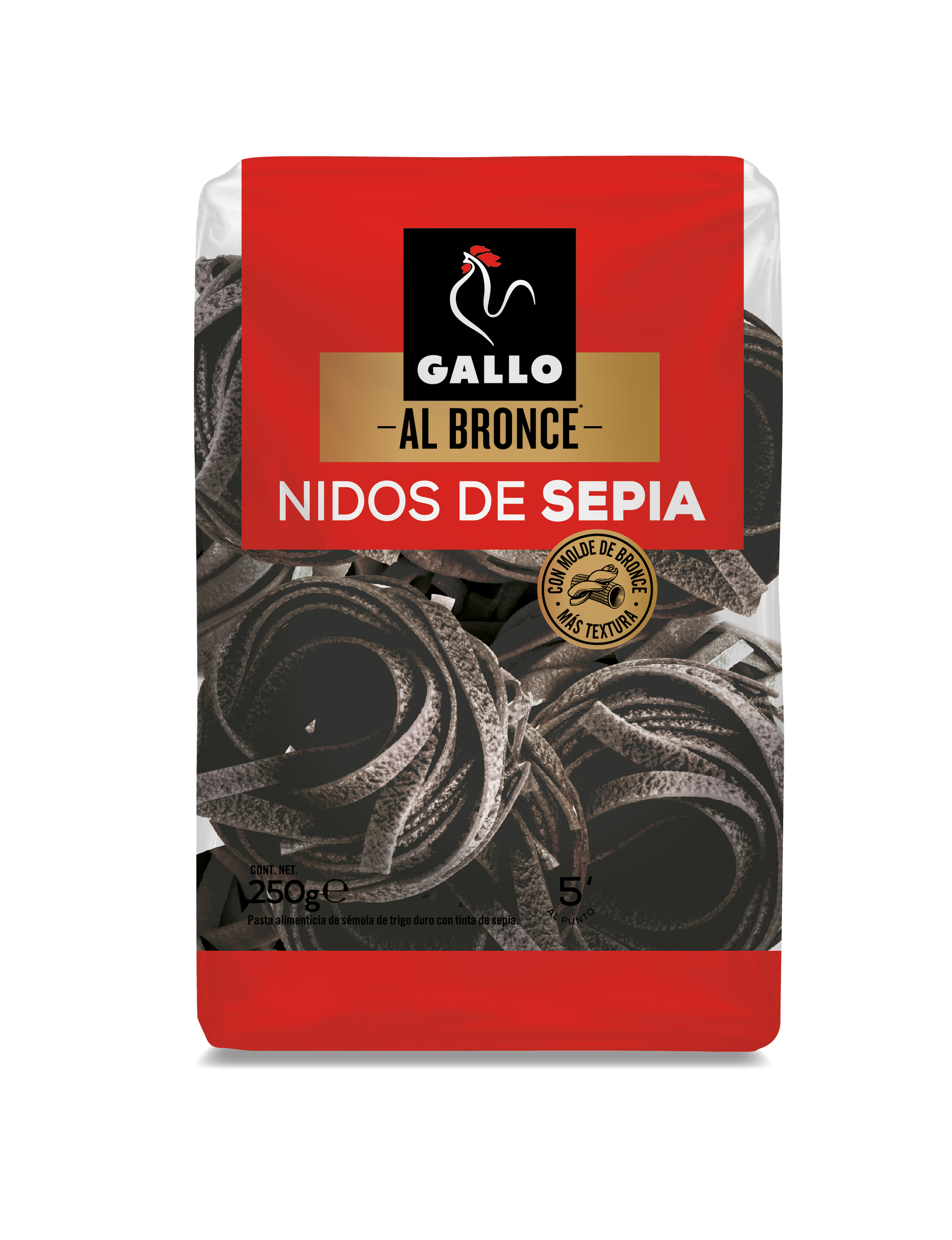 Tagliatelle sepia Gallo 250g