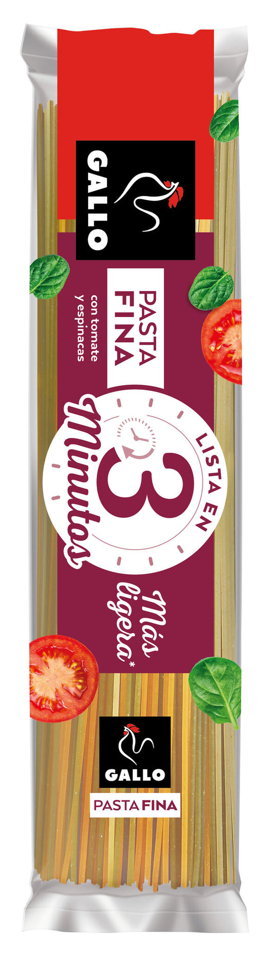Spaguetti vegetal 3 min Gallo 400g La Despensa