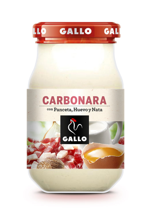 Salsa carbonara para cocinar Gallo 330g La Despensa