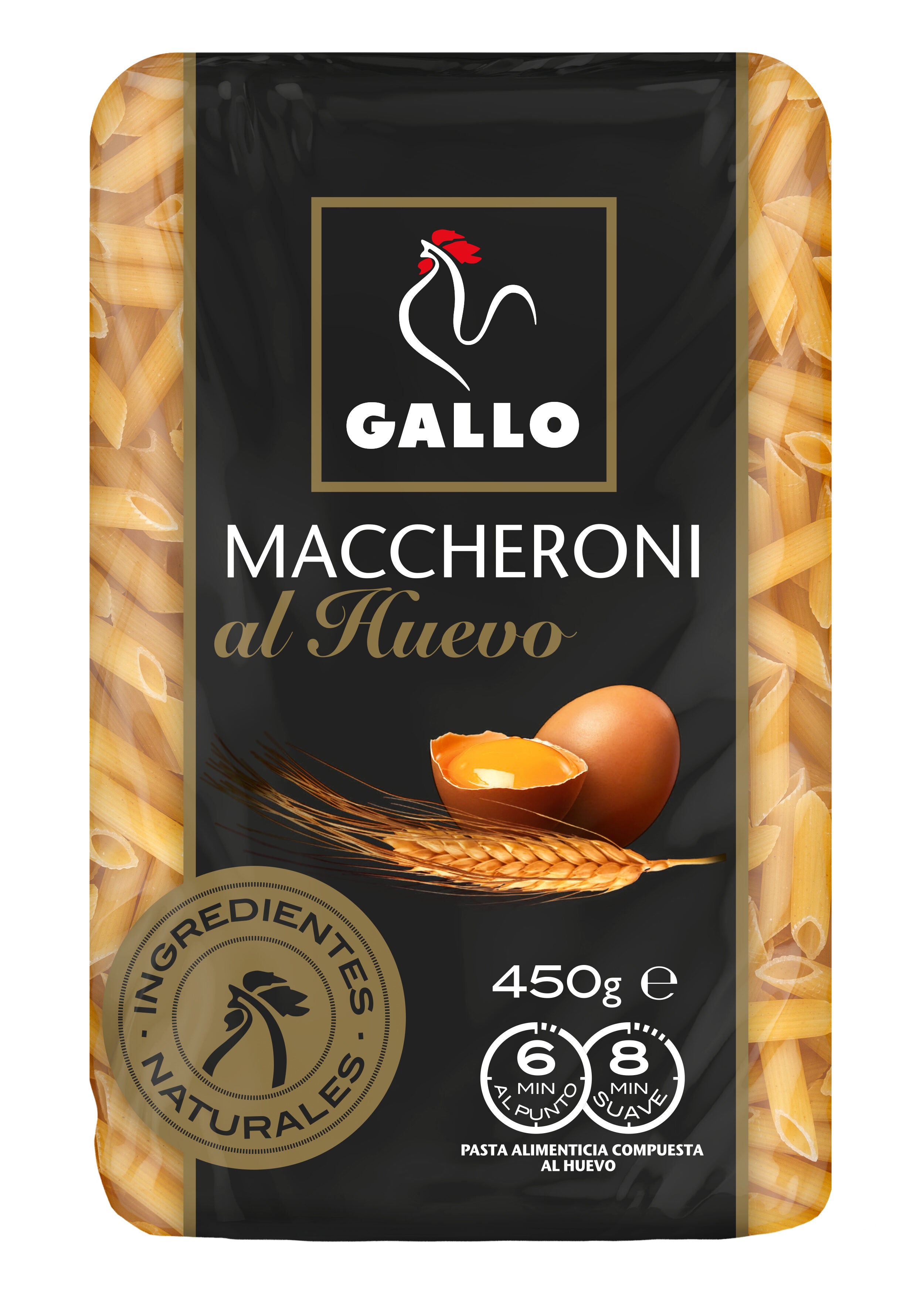 Macarrón al huevo  Gallo 450g