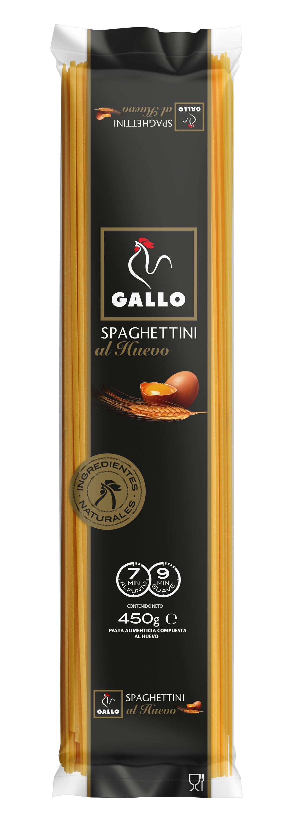 Spaguetti al huevo  Gallo 450g