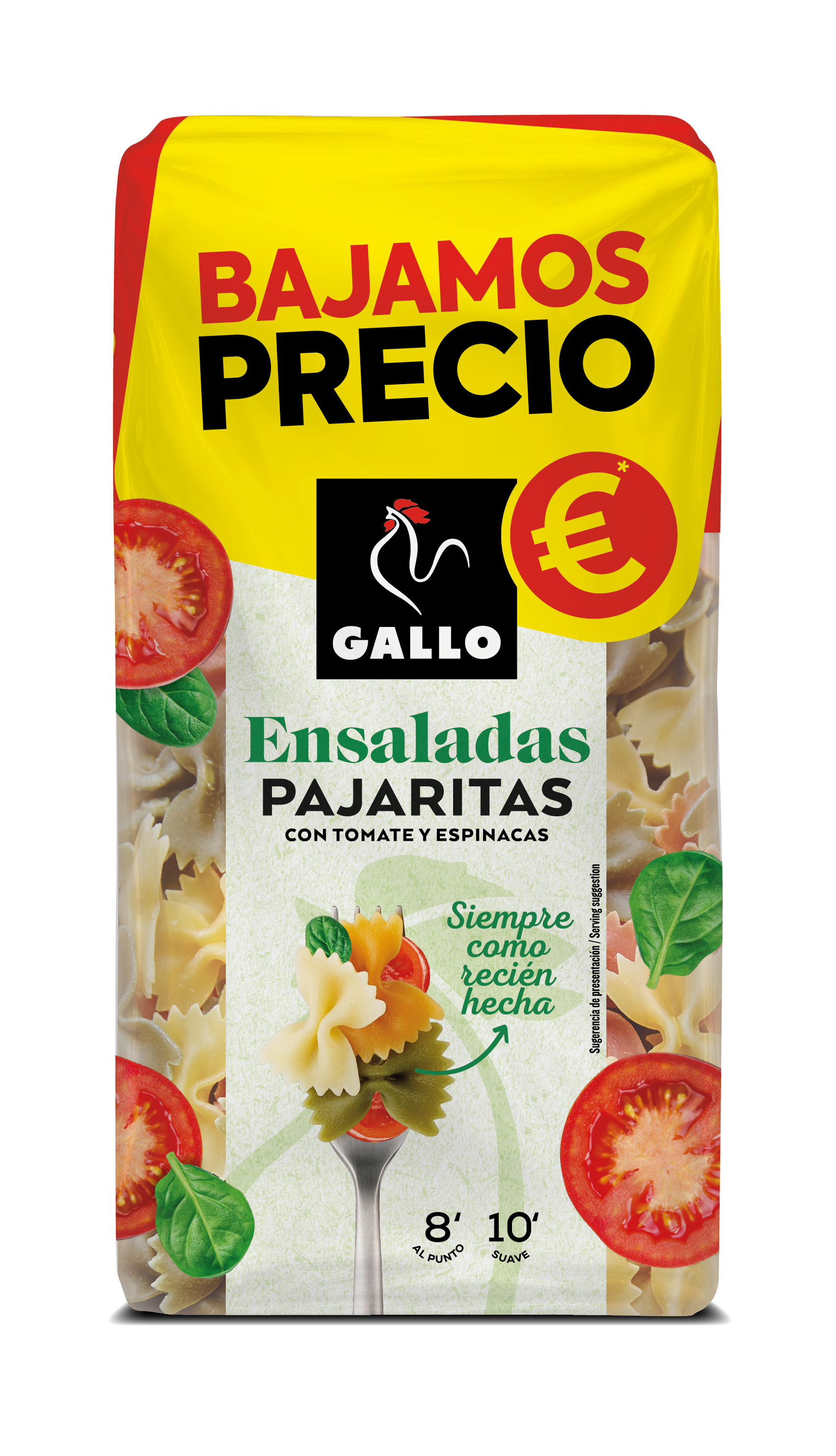 Pajaritas vegetales Gallo 450g