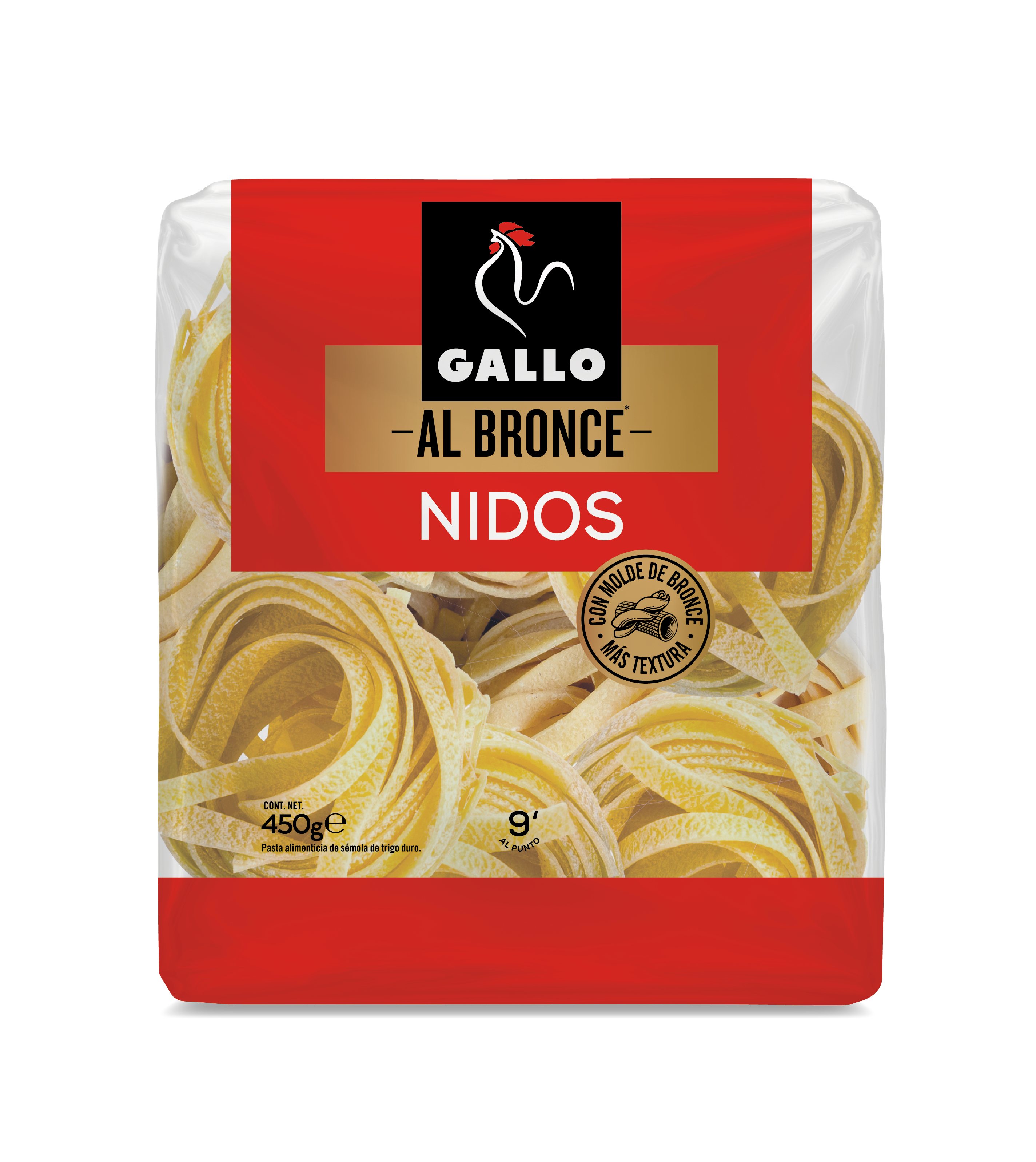 Fetuccine al bronce Gallo 450g