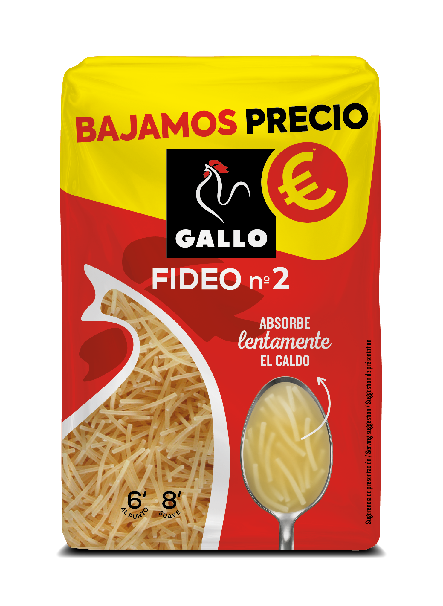 Fideo nº2 Gallo 450g