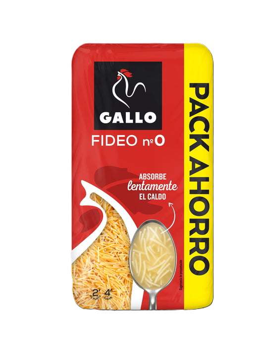 Fideo 0  Gallo 675g La Despensa