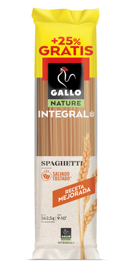 Spaguetti integral Gallo 450g La Despensa
