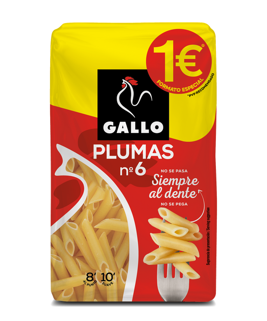 Macarrón nº 6  Gallo 400g La Despensa