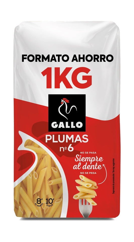 Macarrón pluma Gallo 1kg La Despensa