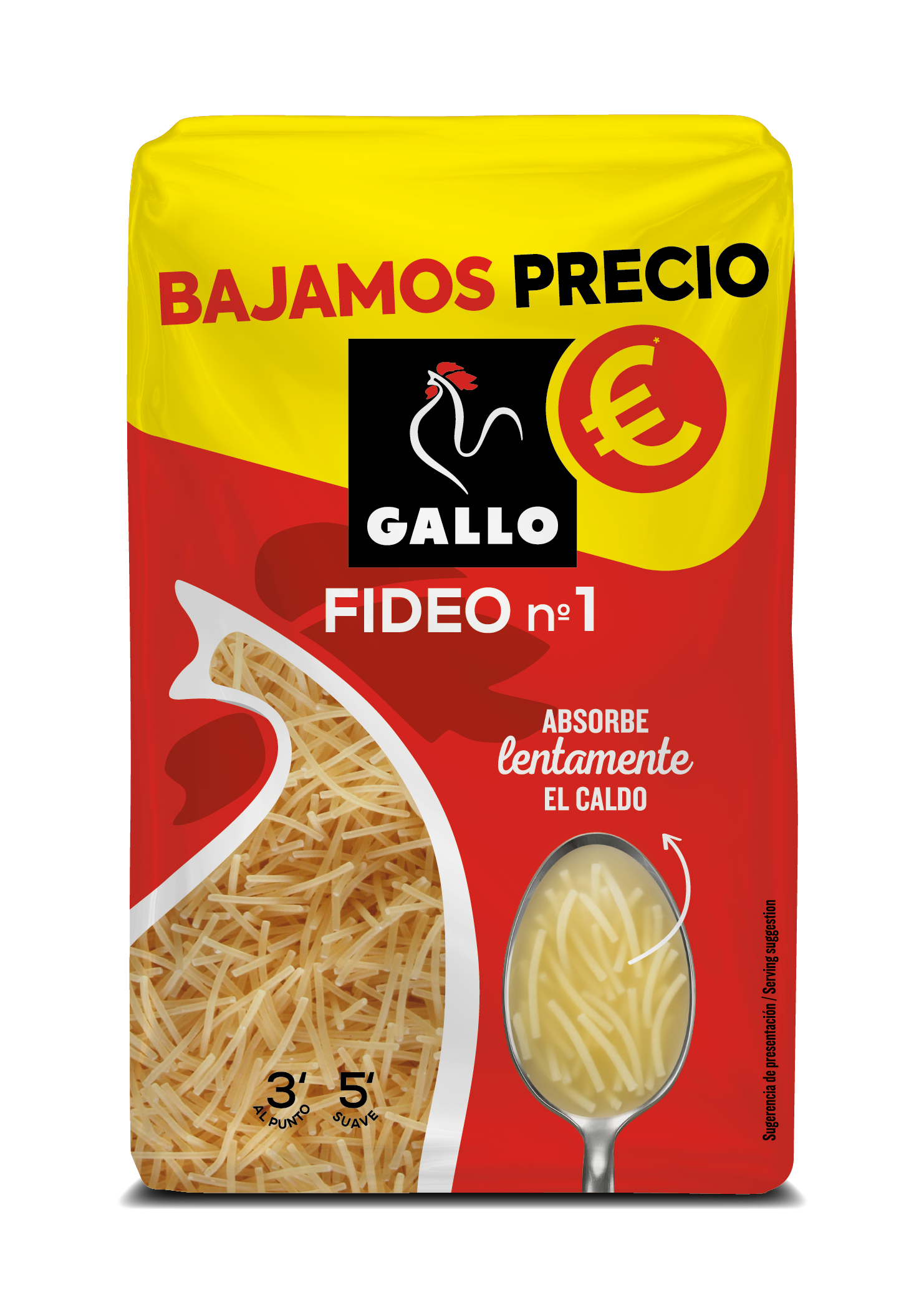 Fideo nº 1 Gallo 400g