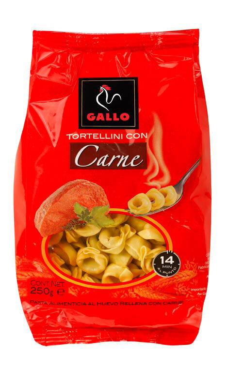Tortellini relleno carne Gallo 250g