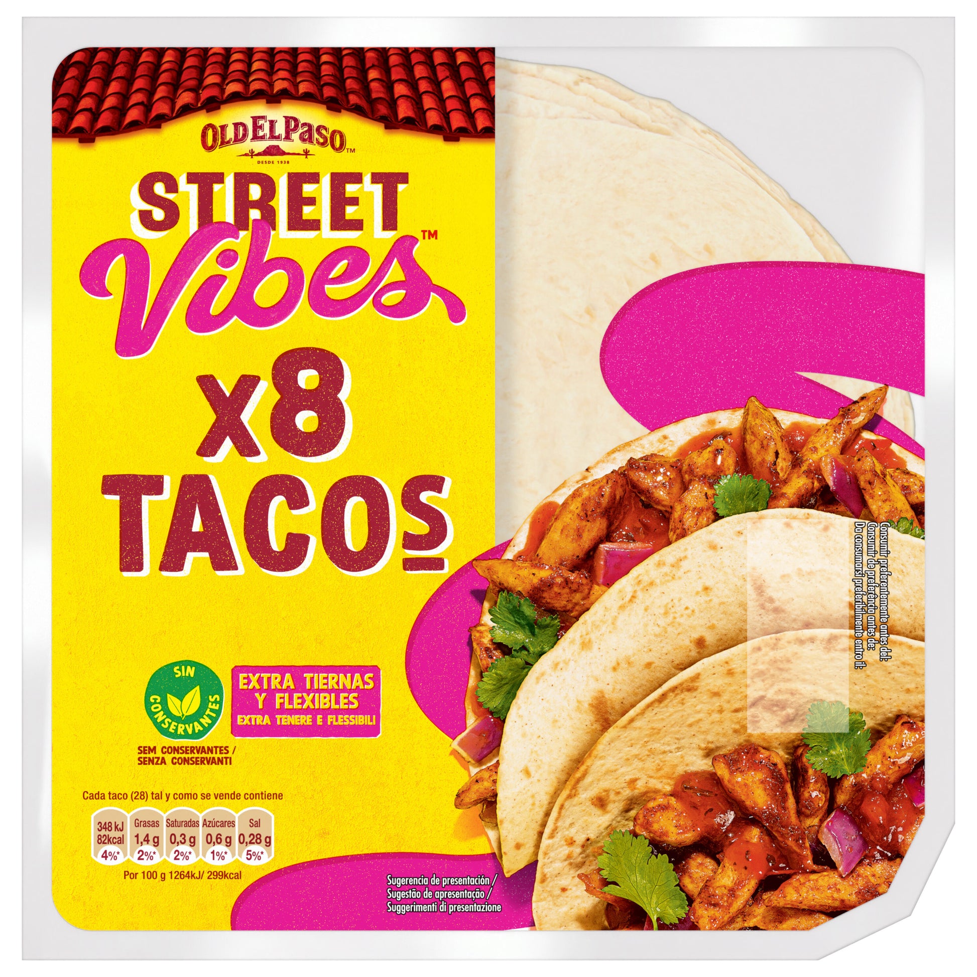 Tortillas mini de trigo Old paso p8 220g