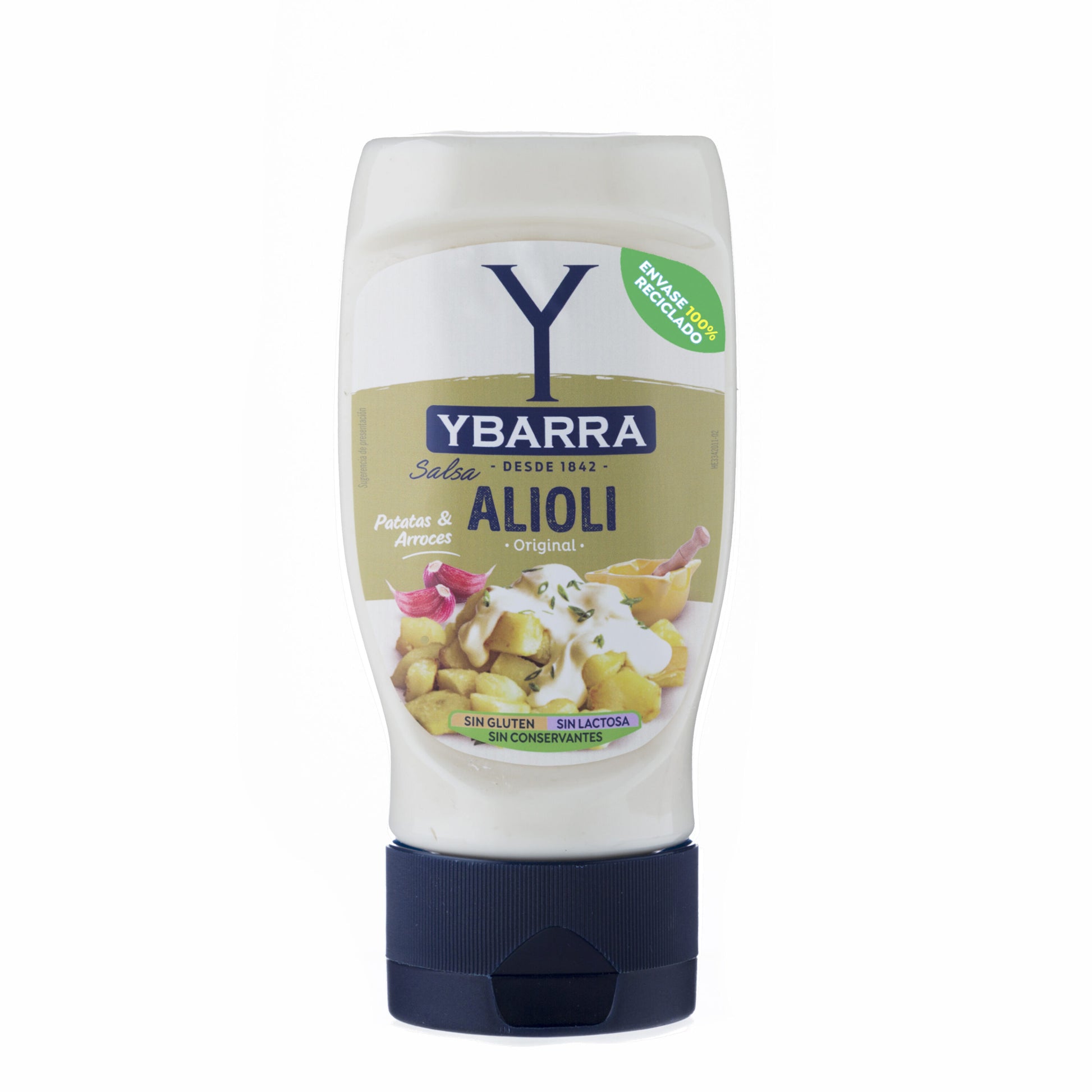 Salsa alioli bocabajo Ybarra 250ml
