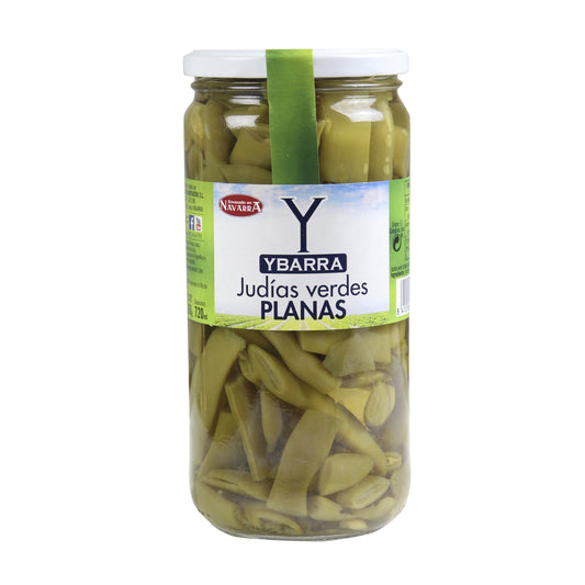 Judía verde ancha cristal Ybarra 360g escurr La Despensa