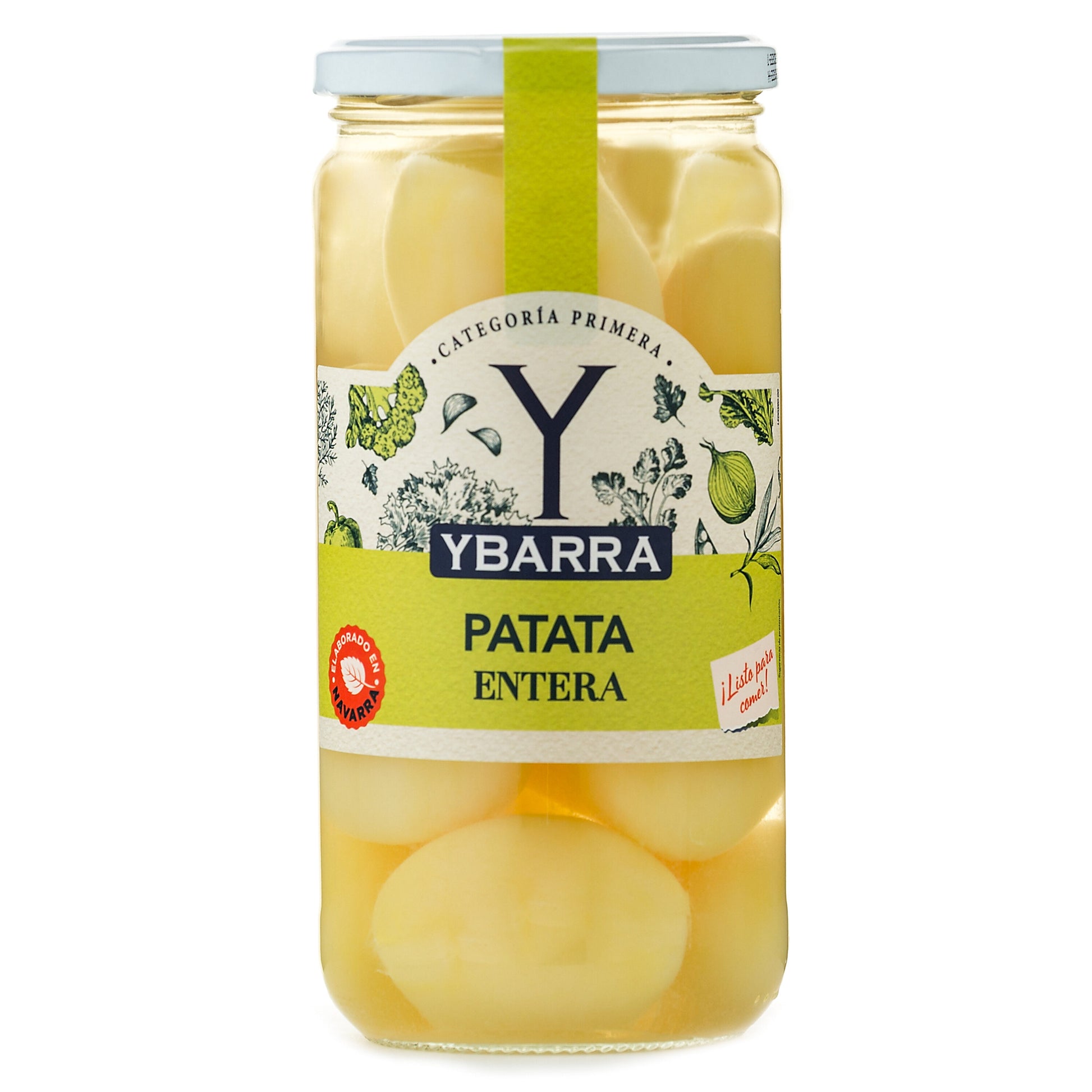 Patata entera cristal Ybarra 400g escurr