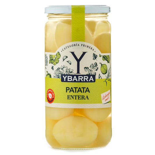 Patata entera cristal Ybarra 400g escurr La Despensa