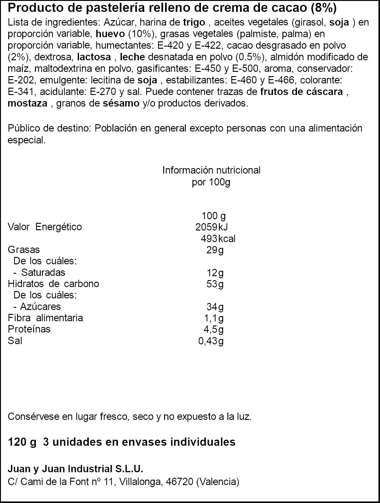 Bombón zebra Dulcesol 120g