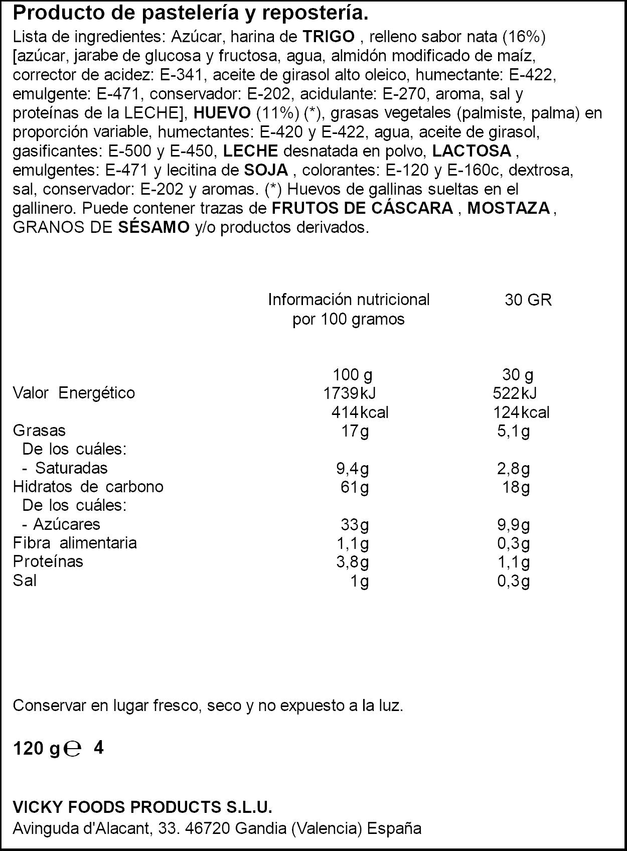 BIZCOCHITO GUAITS ROSA FINI DULCESOL P4 30G/U