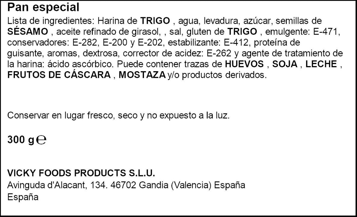 Pan hamburguesa maxi Dulcesol p4 300g