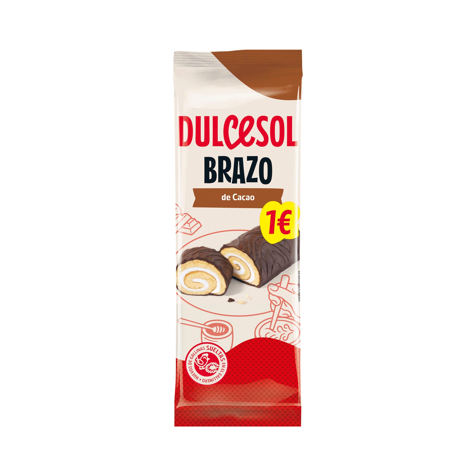 Brazo cacao Dulcesol 135g