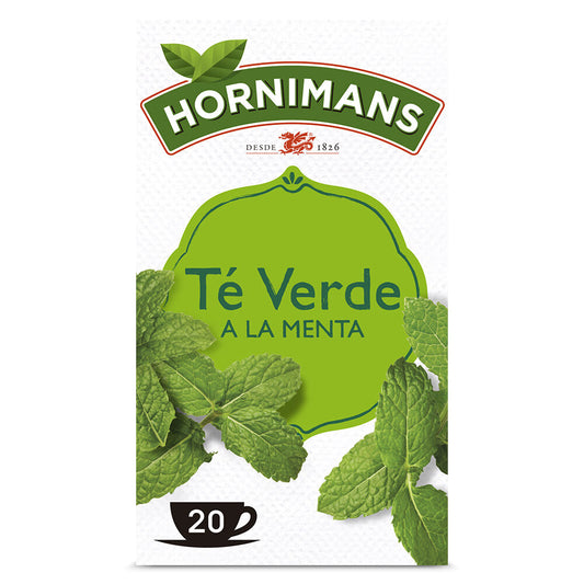 Te verde a la menta Hornimans 20 sobres La Despensa