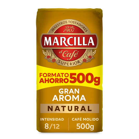 Cafe molido natural Marcilla 500g La Despensa