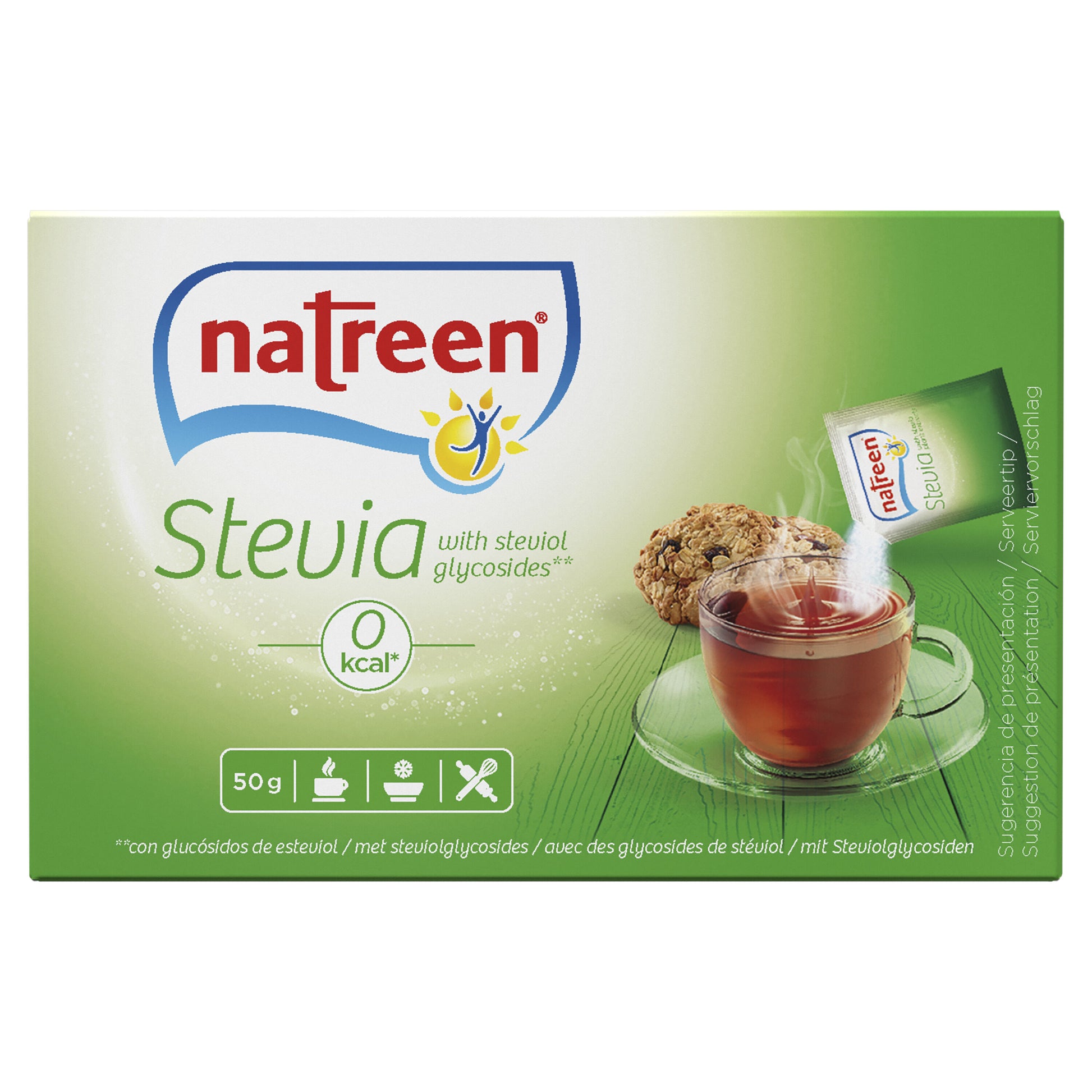 Edulcorante stevia granulado Natreen 50u