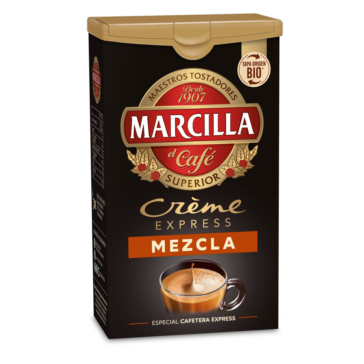 Café molido mezcla mezcla crème express Marcilla 250g