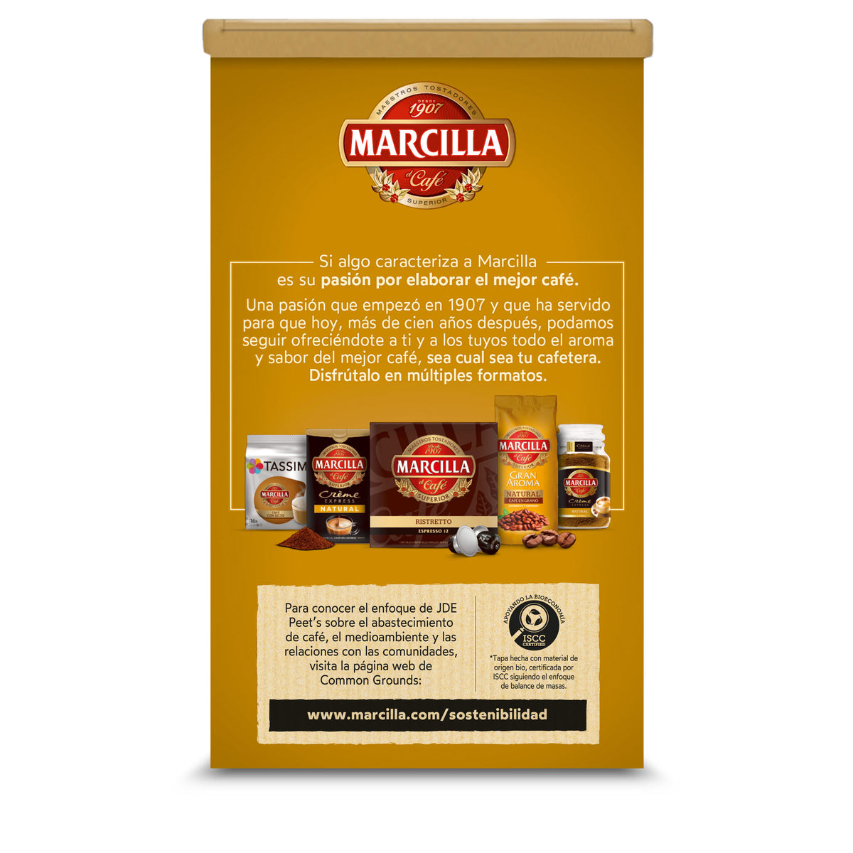Café molido natural Marcilla 250g