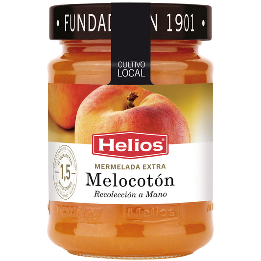 Mermelada melocotón extra Helios 340g La Despensa