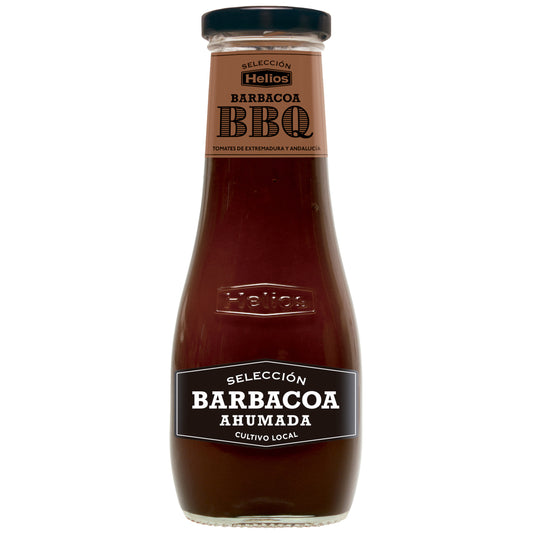 Salsa barbacoa seleccion cristal Helios 340g La Despensa