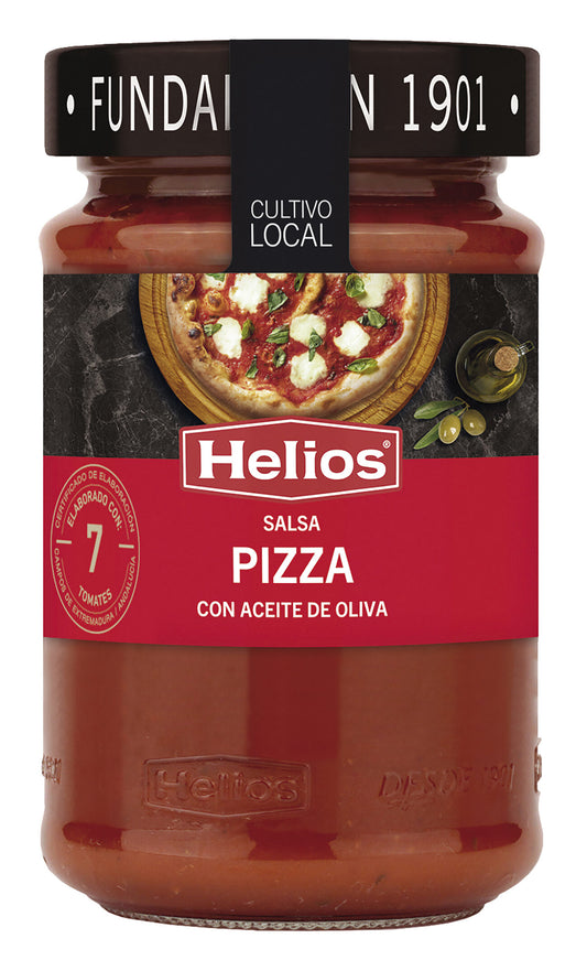 Salsa pizza cristal Helios 380g La Despensa