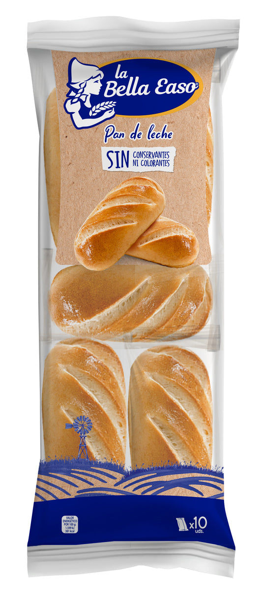 Pan de leche  la Bella easo 350g La Despensa