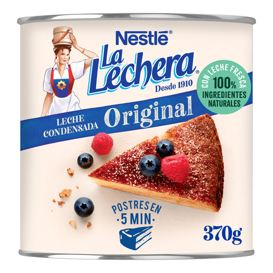 Leche condensada entera  La lechera 370g La Despensa