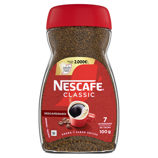 Café soluble descafeinado Nescafe 100g La Despensa
