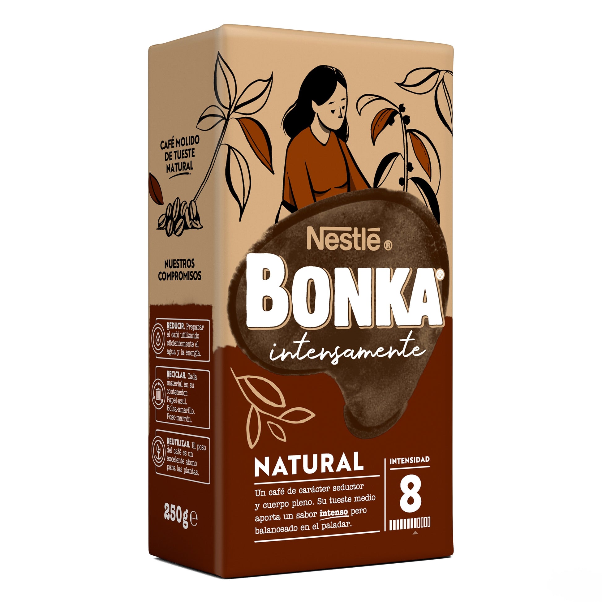 Café molido natural Bonka 250g