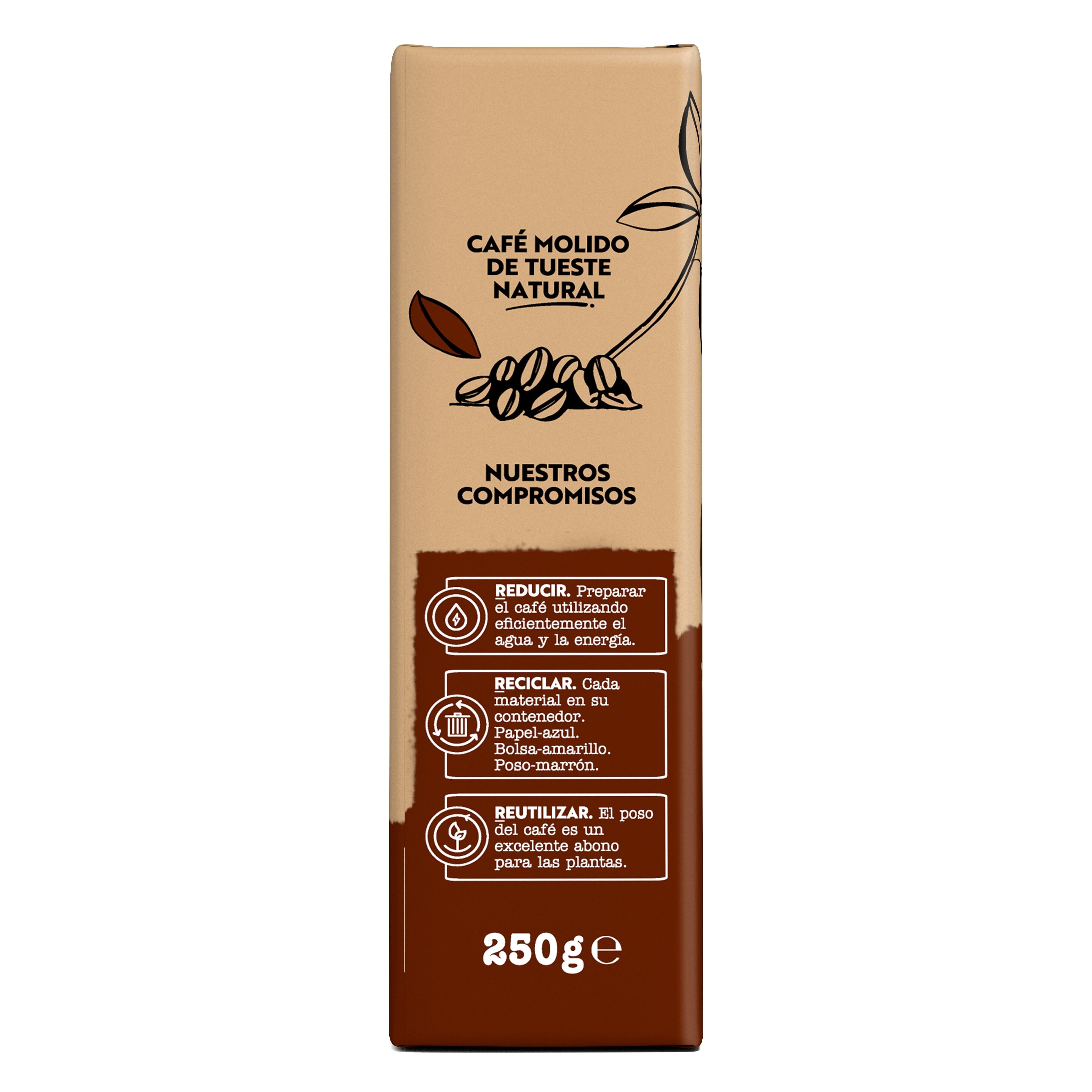 Café molido natural Bonka 250g