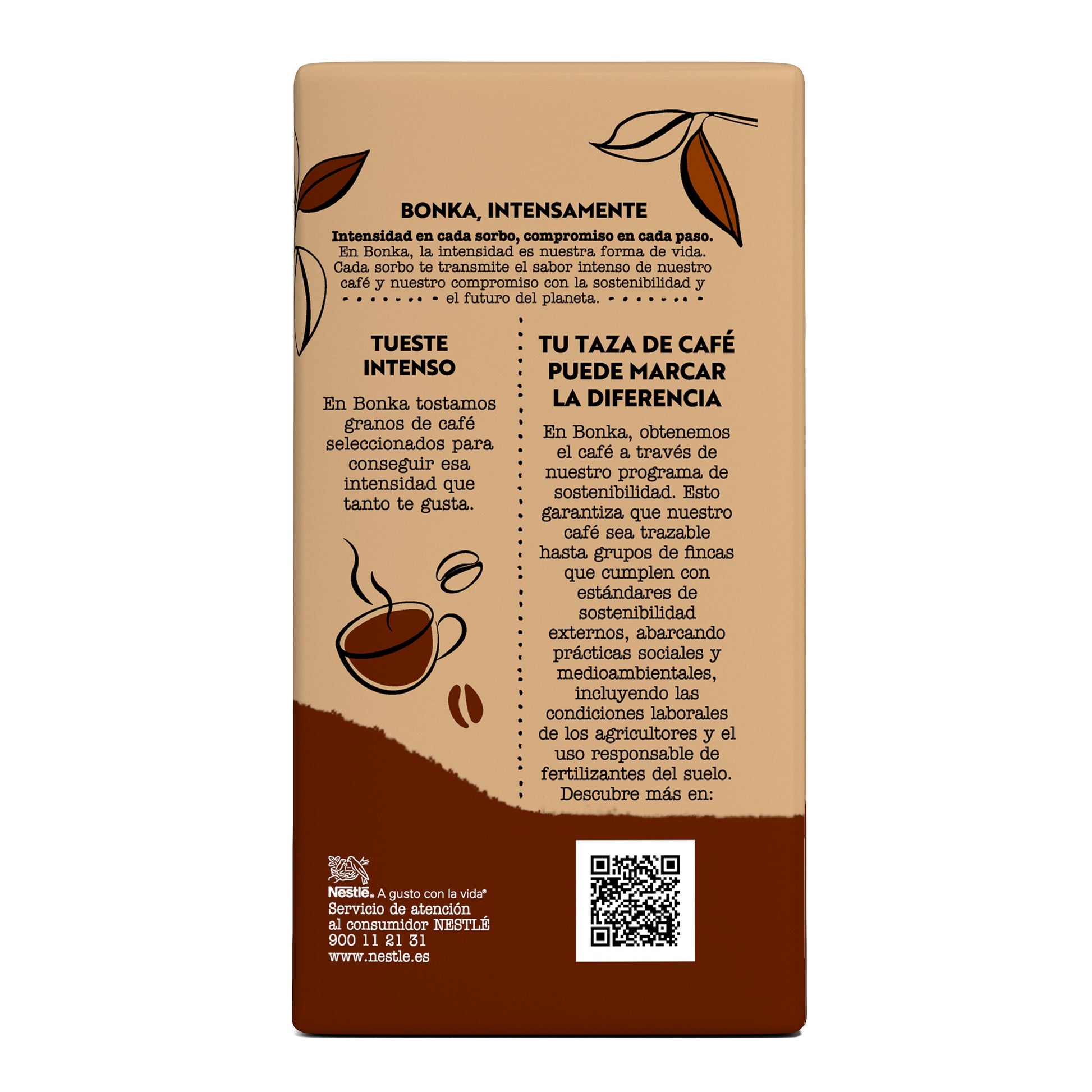Café molido natural Bonka 250g