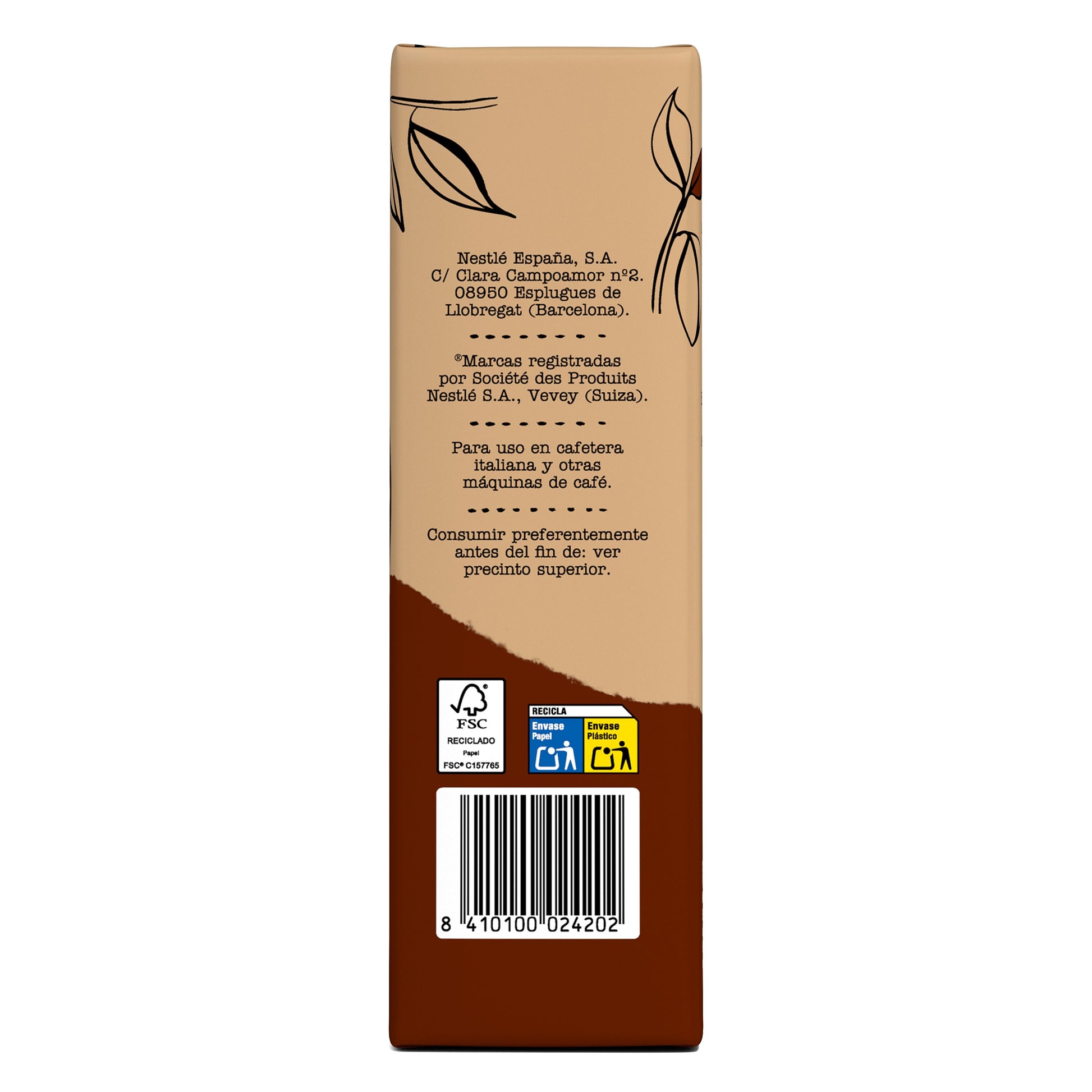 Café molido natural Bonka 250g
