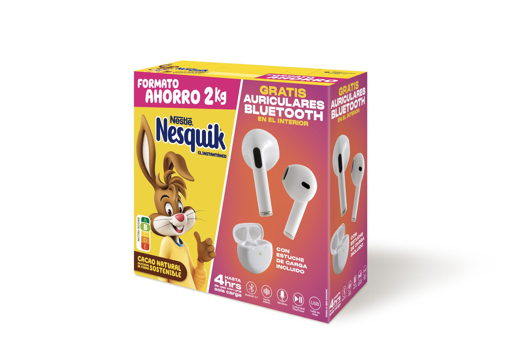 Cacao soluble estuche Nesquik 2kg