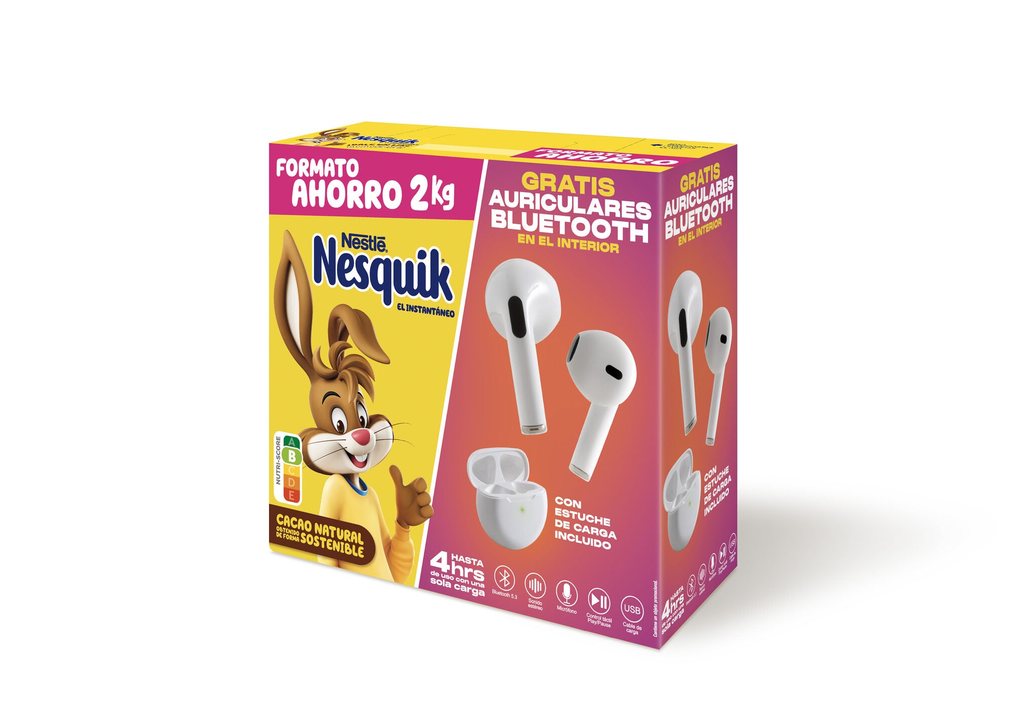 Cacao soluble estuche Nesquik 2kg