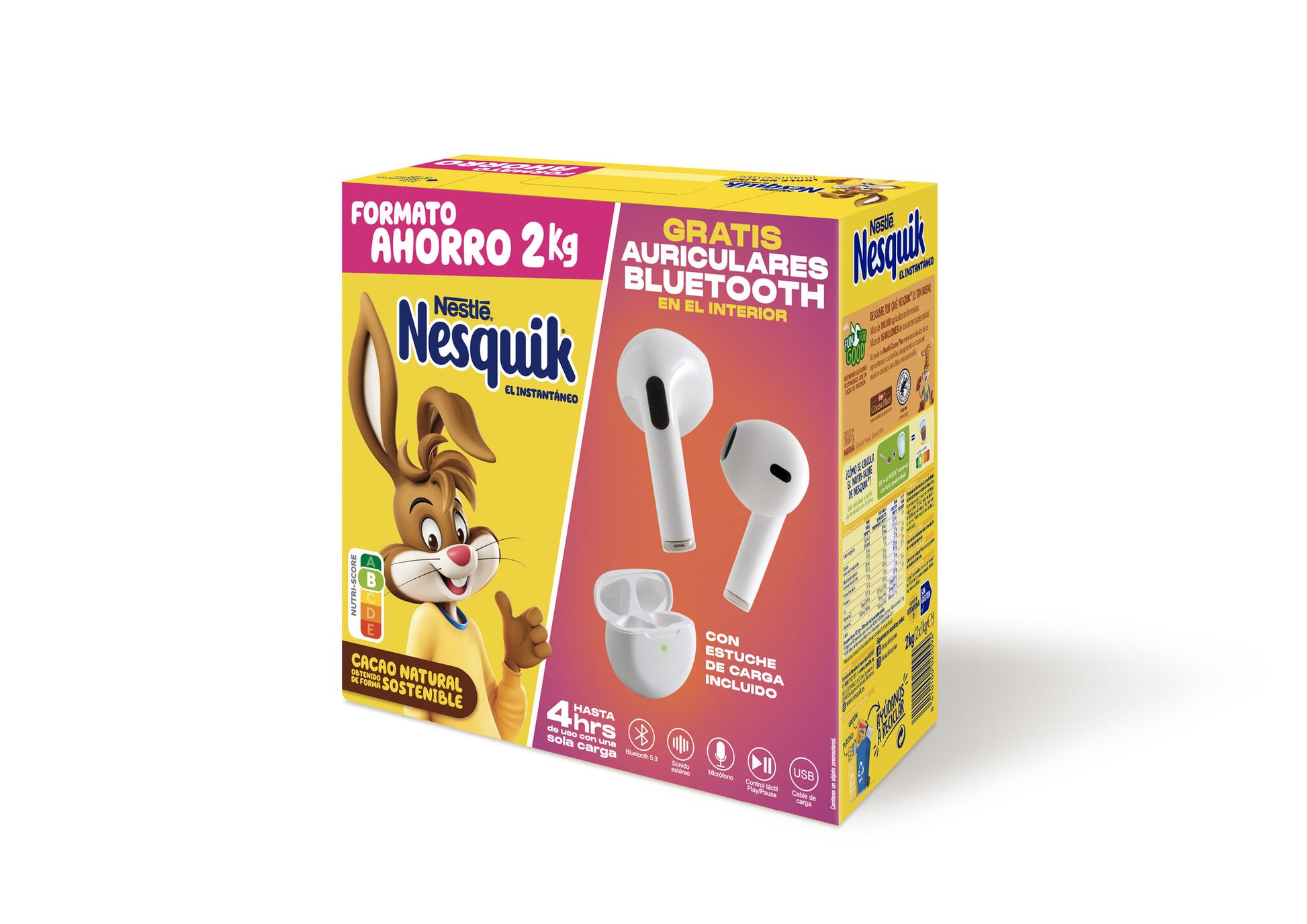 Cacao soluble estuche Nesquik 2kg