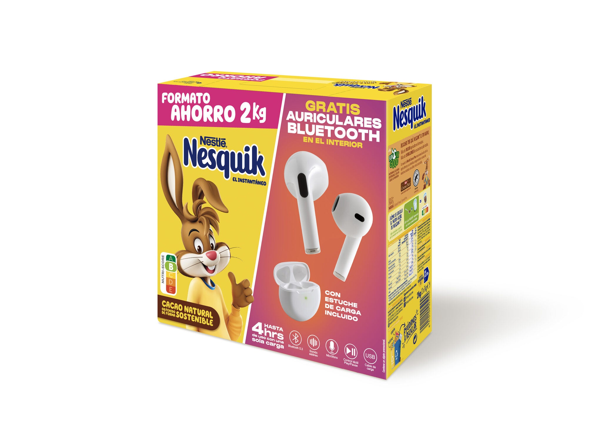 Cacao soluble estuche Nesquik 2kg