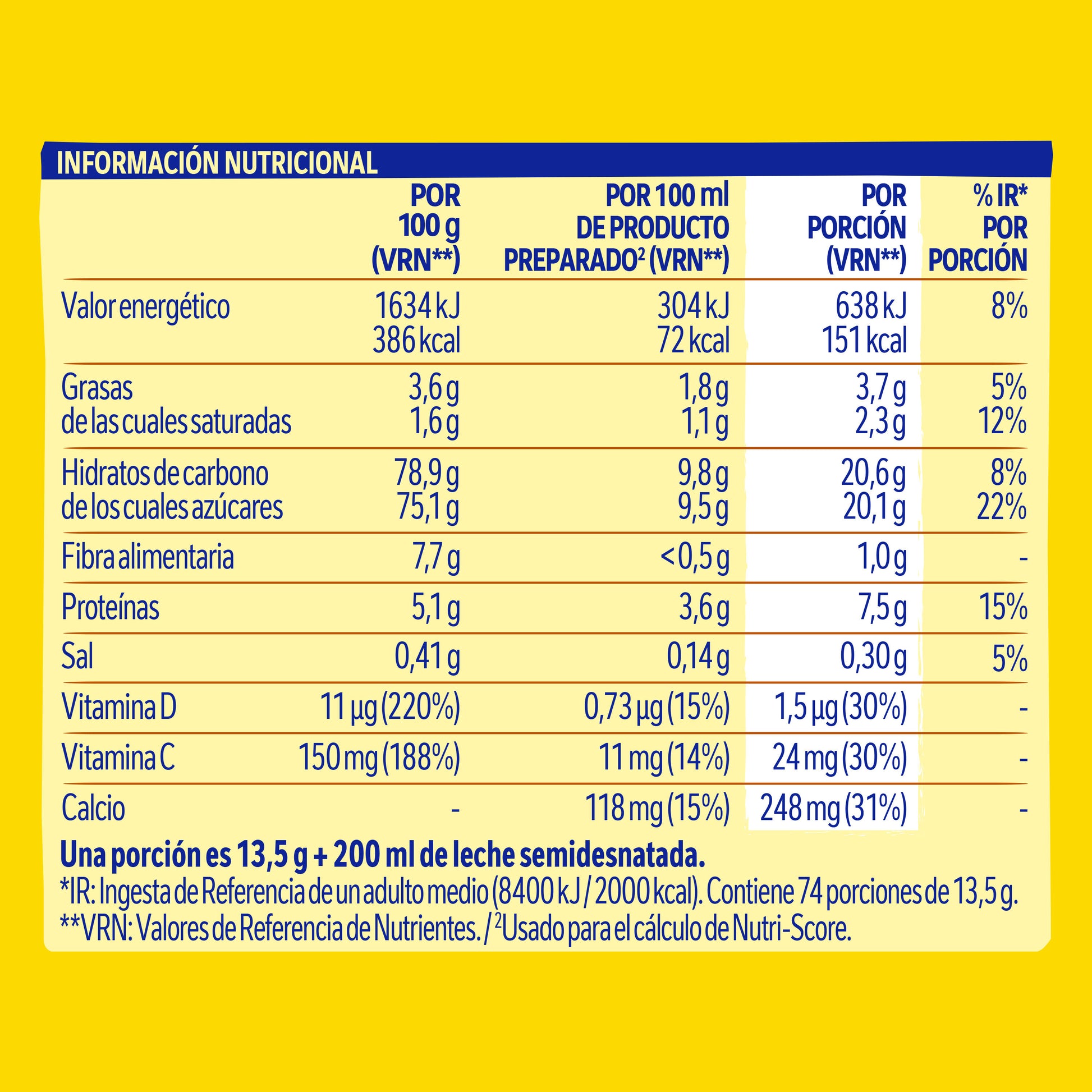 Cacao soluble bolsa Nesquik 1kg