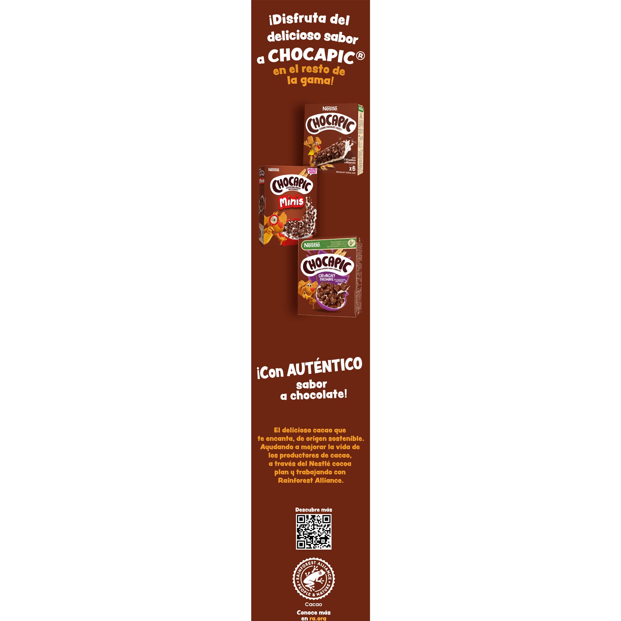 Cereales trigo cacao chocapic Nestle 375g